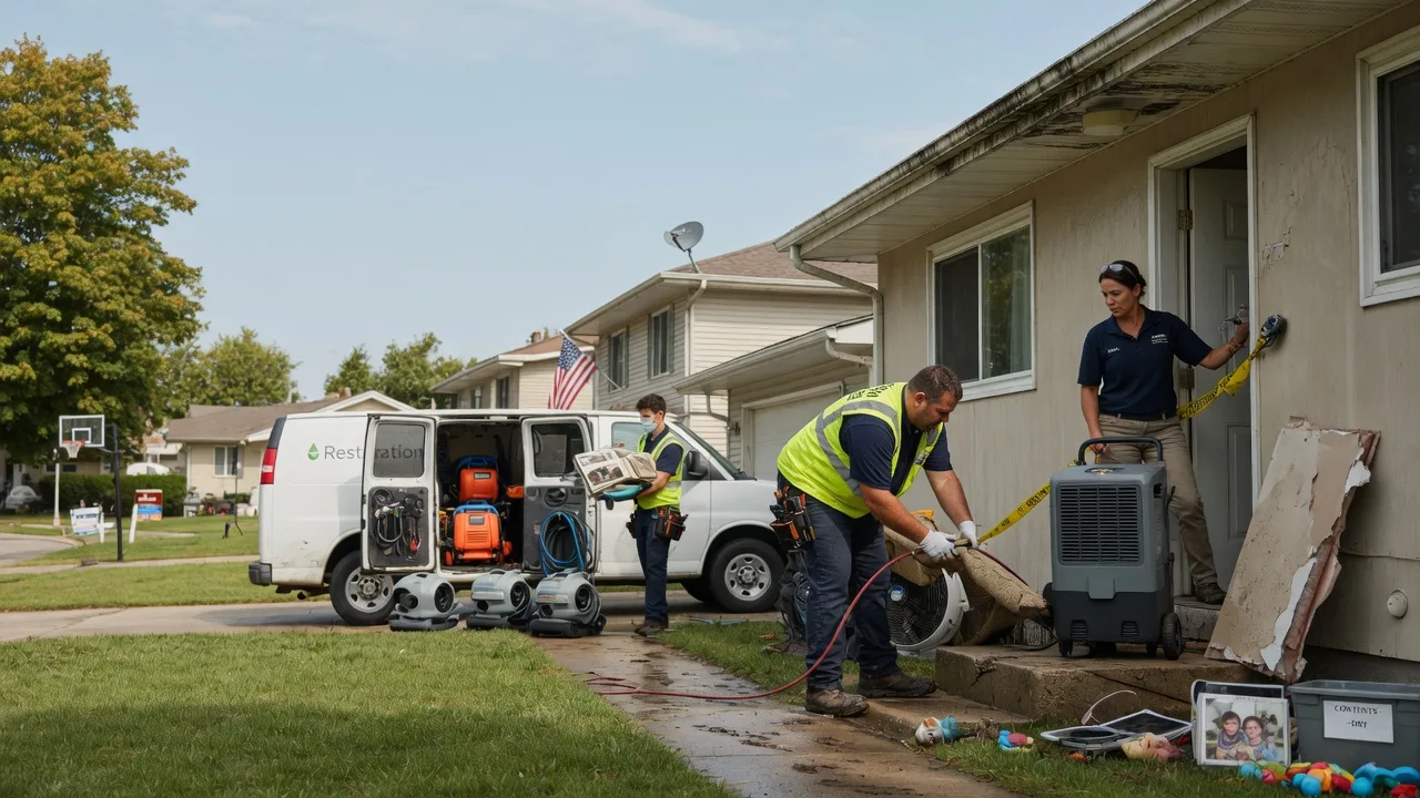 Water Damage Restoration in Wanette, OK near me